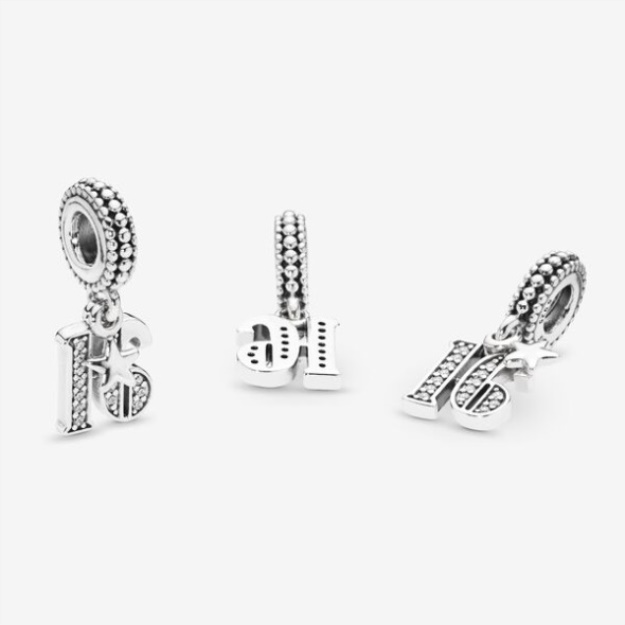 16th Celebration Charm Pandora