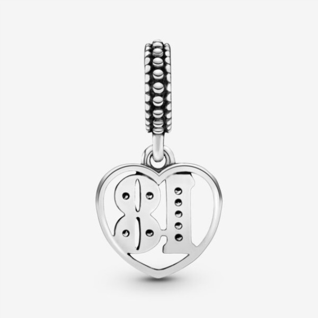 18th Celebration Dangle Charm Pandora
