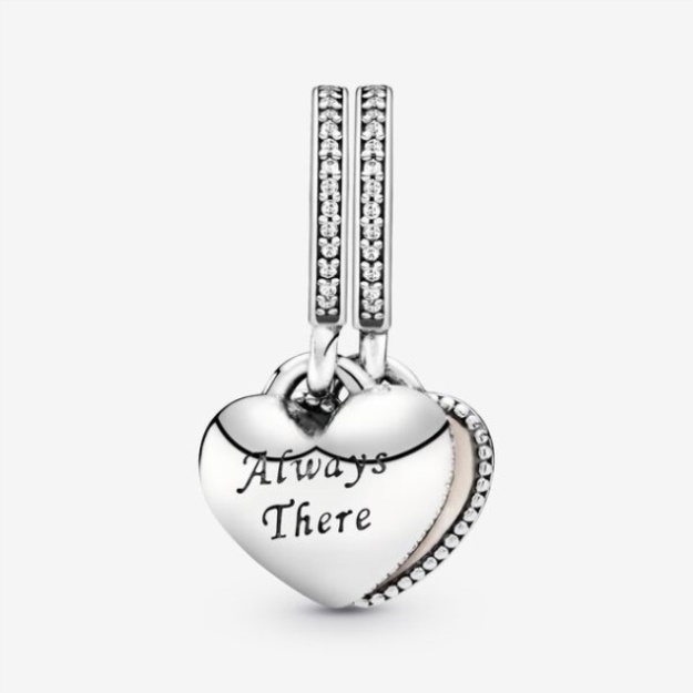 Always There Heart Dangle Charm Pandora