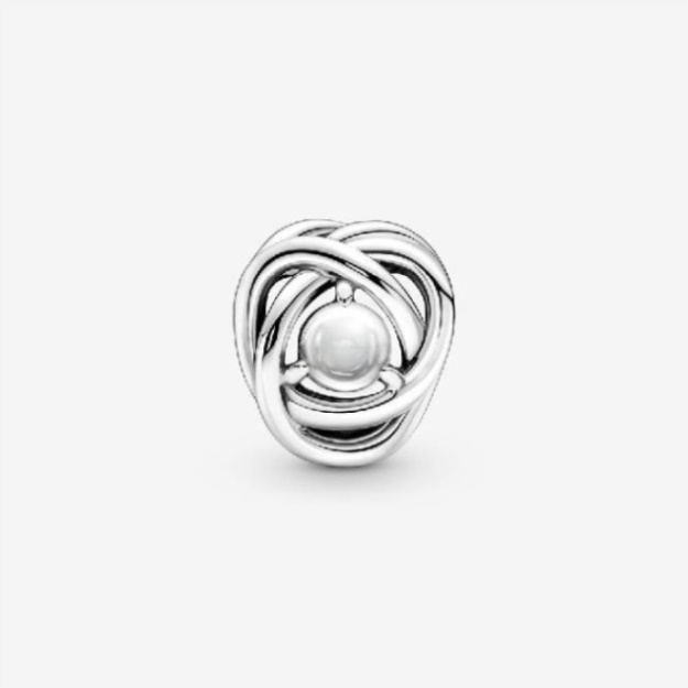 April Birthstone Eternity Circle Charms Pandora