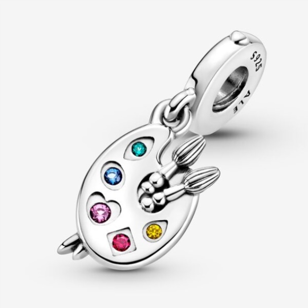 Artist\s Palette Dangle Charm Pandora