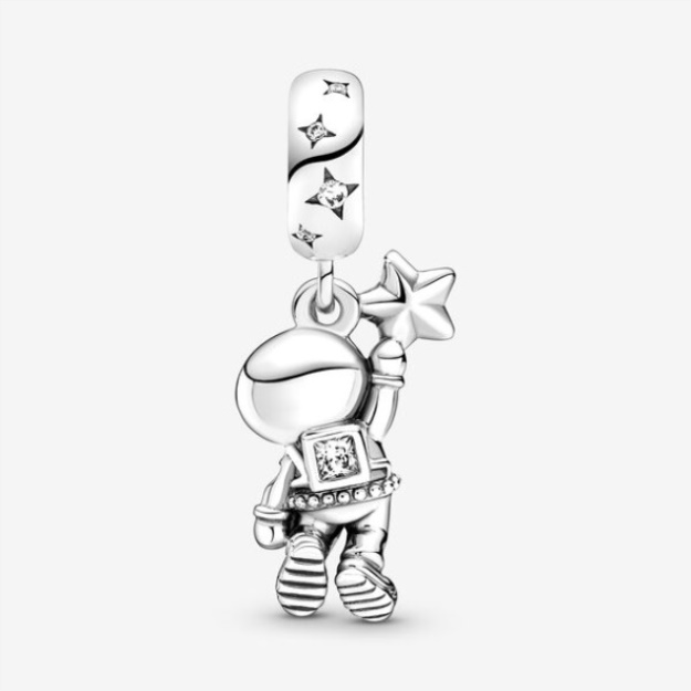 Astronaut In The Galaxy Dangle Charm Pandora