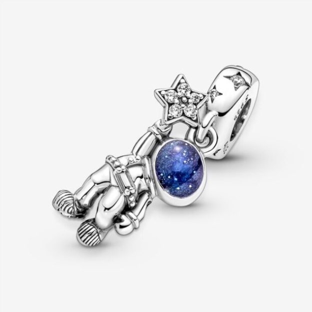 Astronaut In The Galaxy Dangle Charm Pandora