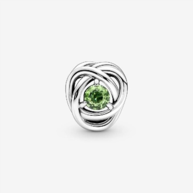 August Birthstone Eternity Circle Charms Pandora