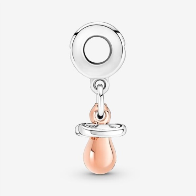 Baby Pacifier Dangle Charm Pandora