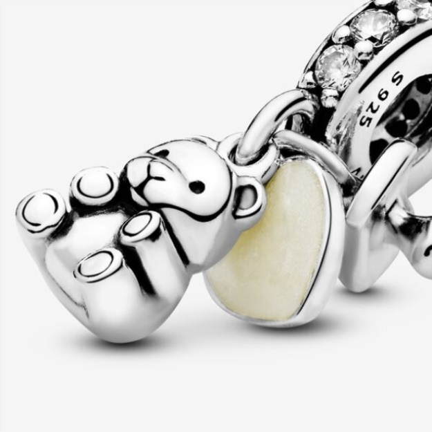 Baby Teddy Bear Dangle Charm Pandora