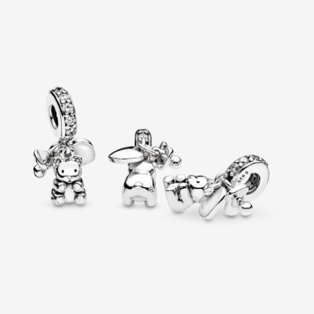 Baby Teddy Bear Dangle Charm Pandora