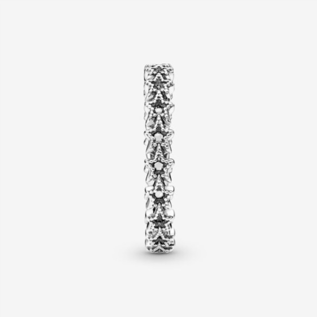 Band Of Asymmetric Stars Ring Pandora