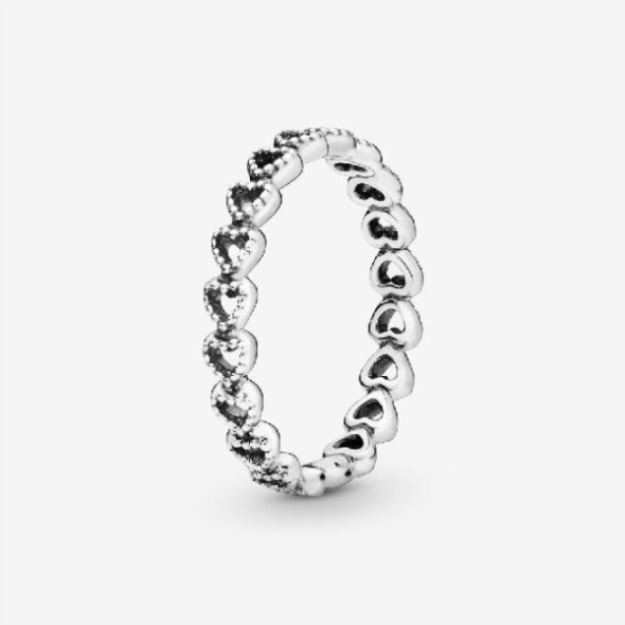 Band of Hearts Pandora Brand Ring