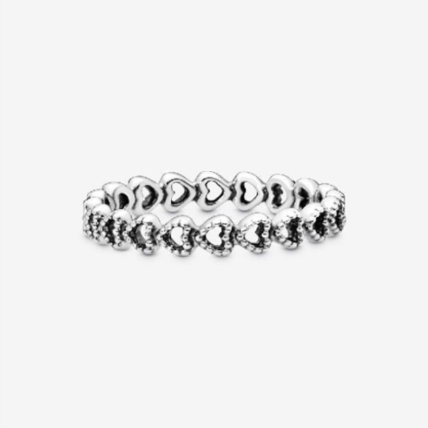 Band of Hearts Pandora Brand Ring