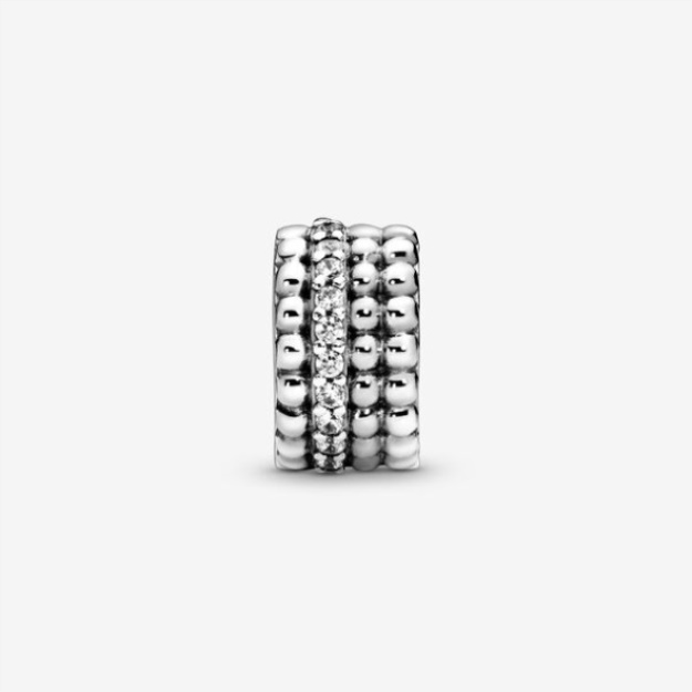 Beaded Clip Charm Pandora