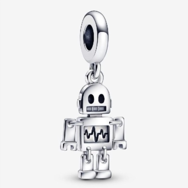 Bestie Bot Robot Dangle Charms Pandora