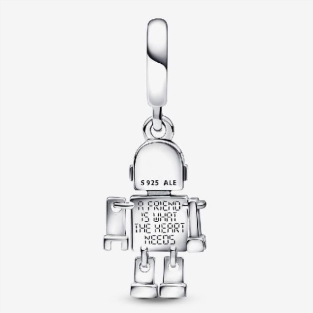 Bestie Bot Robot Dangle Charms Pandora