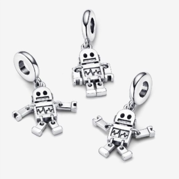 Bestie Bot Robot Dangle Charms Pandora