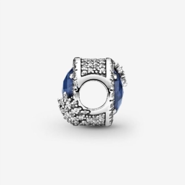Blue Dazzling Snowflake Charms Pandora