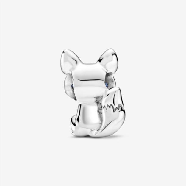 Blue-Eyed Fox Charm Pandora
