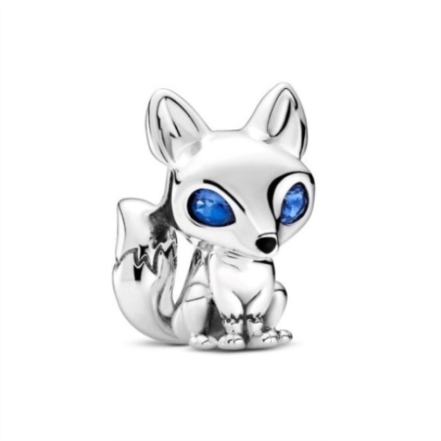 Blue Eyed Fox Charms Pandora