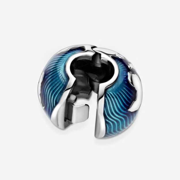 Blue Globe Clip Charm Pandora