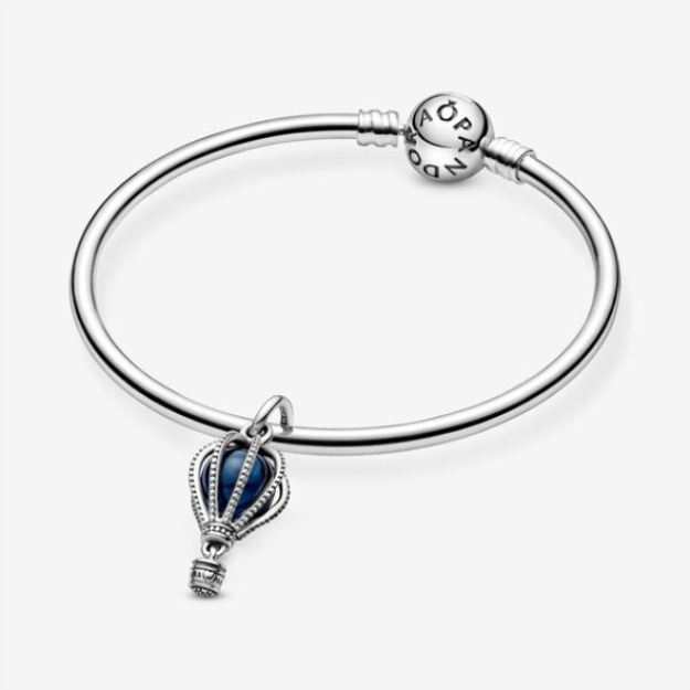Blue Hot Air Balloon Travel Charm Pandora