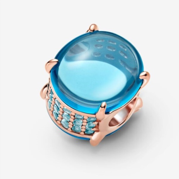 Blue Oval Cabochon Charm-Final Sale Pandora