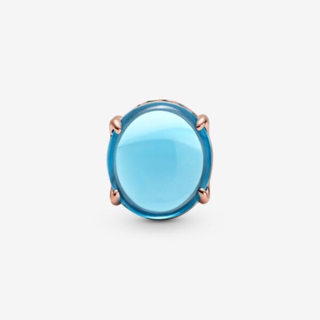 Blue Oval Cabochon Charm-Final Sale Pandora