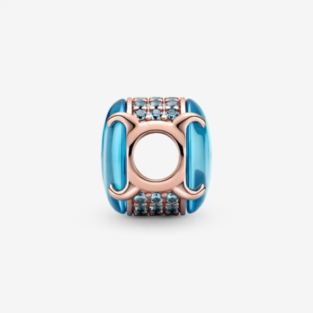 Blue Oval Cabochon Charm-Final Sale Pandora
