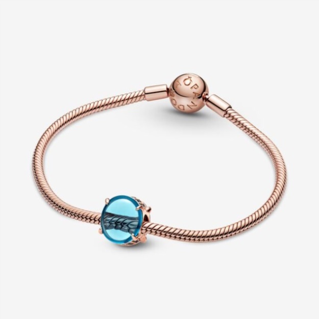 Blue Oval Cabochon Charm-Final Sale Pandora