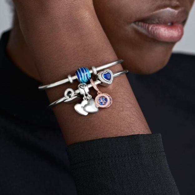 Blue Wave Charm Pandora