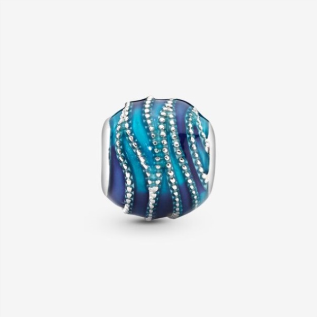 Blue Wave Charm Pandora
