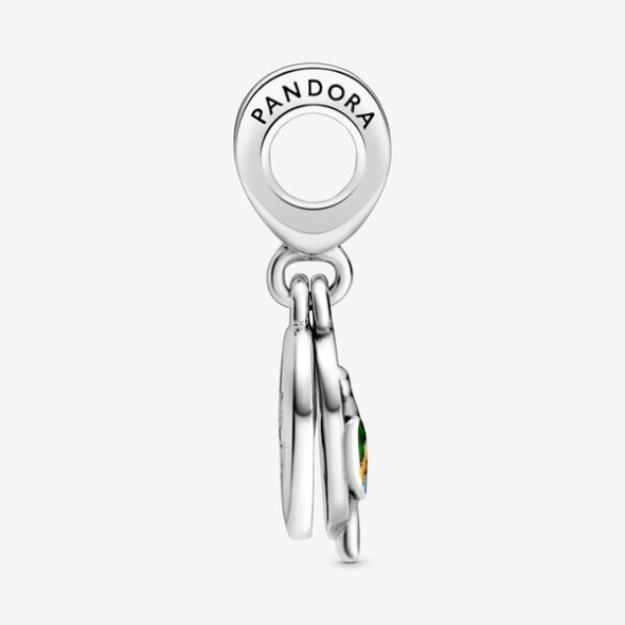 Brazil Beach Parrot Dangle Charm Pandora