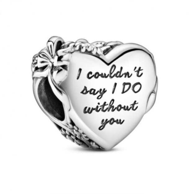 Bridesmaid Heart Charms Pandora