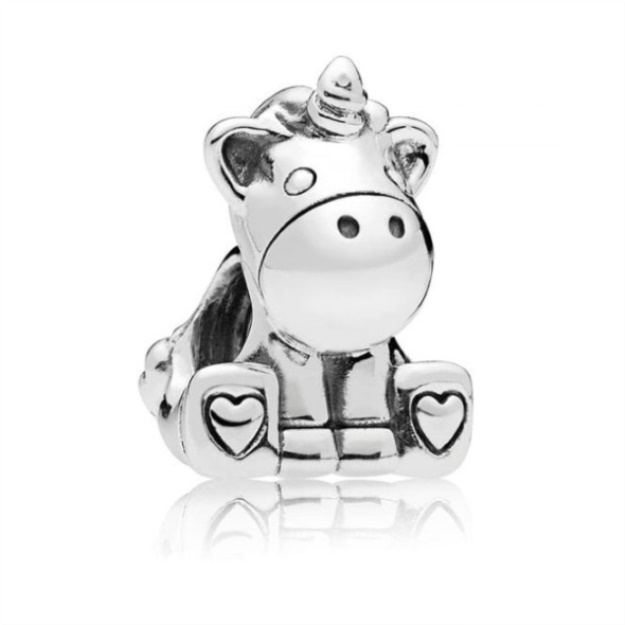 Bruno the Unicorn silver Charms Pandora