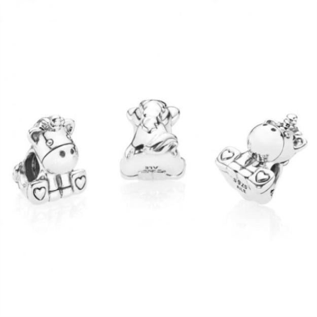 Bruno the Unicorn silver Charms Pandora