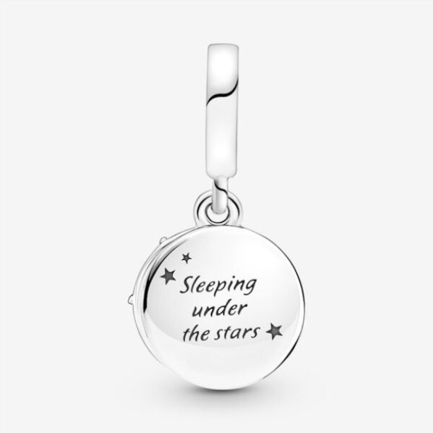 Camping Night Sky Double Dangle Charm Pandora
