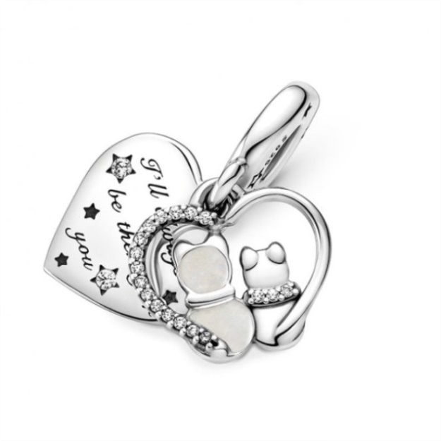 Cats  Hearts Dangle Charms Pandora