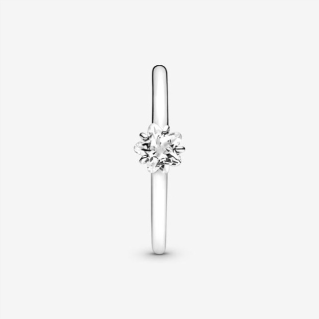 Celestial Sparkling Star Solitaire Ring Pandora