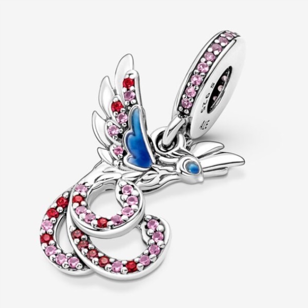 Chinese Mythical Phoenix Dangle Charm Pandora
