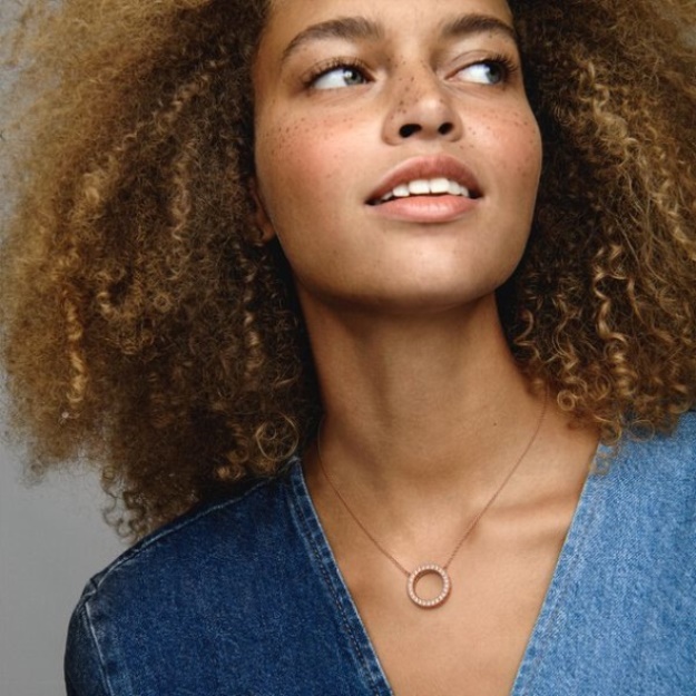 Circle Of Sparkle Pandora Necklace