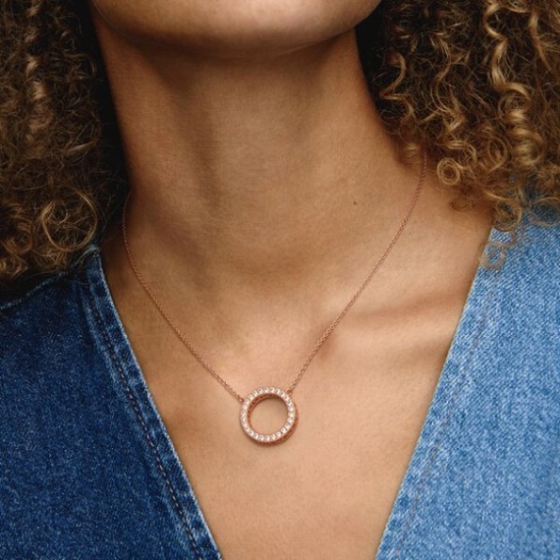 Circle Of Sparkle Pandora Necklace