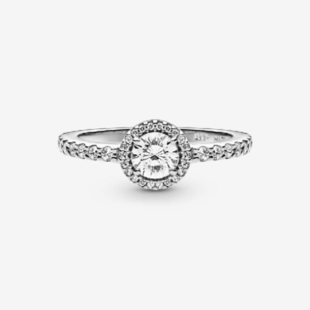 Classic Sparkle Halo Fashion Ring Pandora