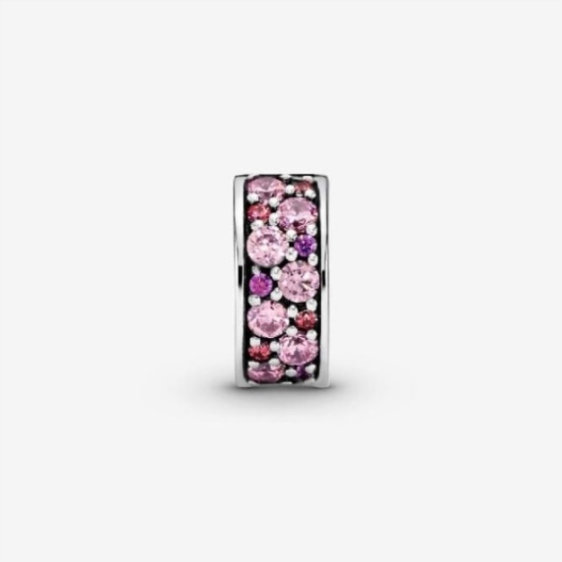 Clear Pave Clip Charms Pandora