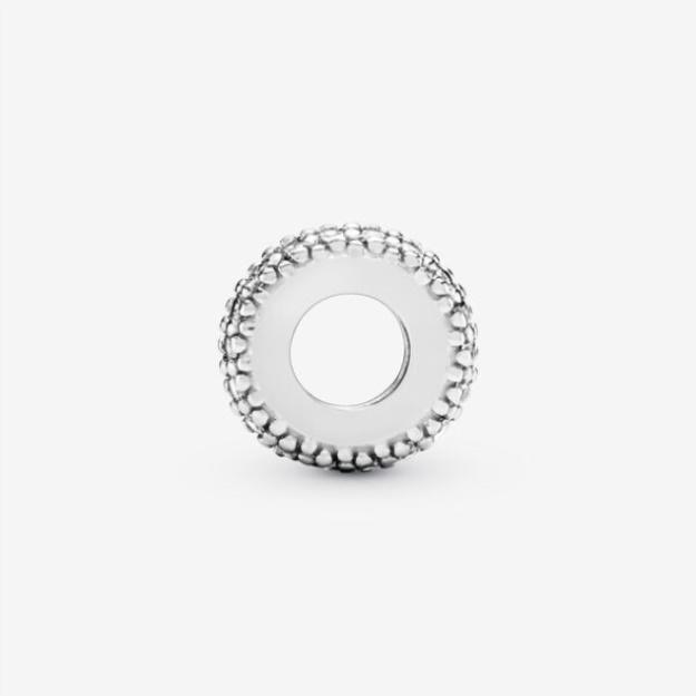Clear Sparkle Spacer Charm Pandora Sterling Silver