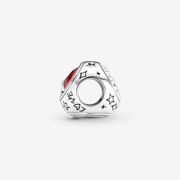 Clover Horseshoe Ladybird Three-Sided Charm Pandora