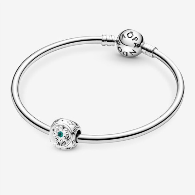 Clover Horseshoe Ladybird Three-Sided Charm Pandora