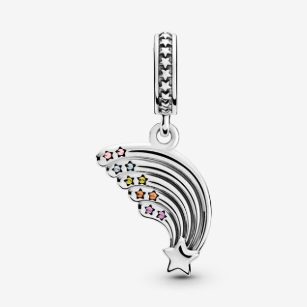 Colourful Rainbow Dangle Charm Pandora