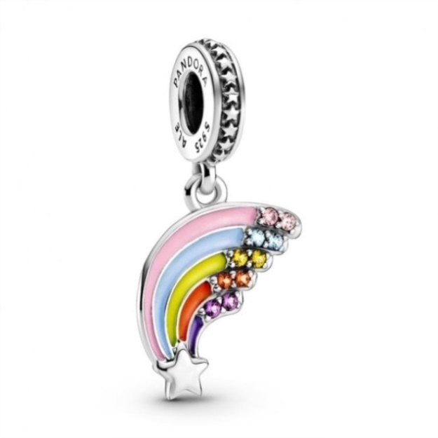 Colourful Rainbow Dangle Charms Pandora