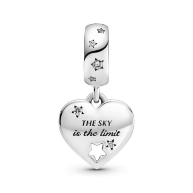 Congratulations Heart  Stars Dangle Charms Pandora