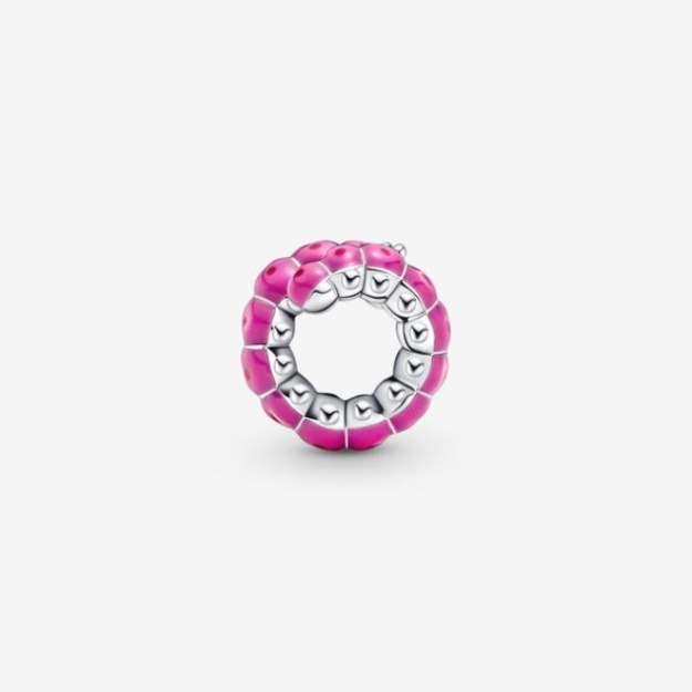 Cute Curled Caterpillar Charm Pandora
