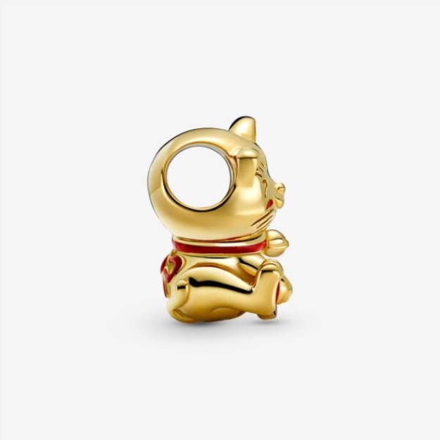 Cute Fortune Cat Charm Pandora