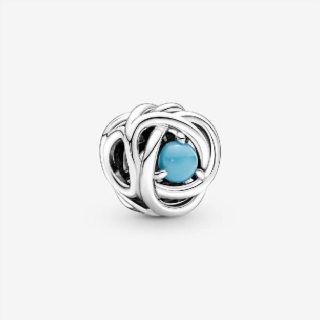 December Birthstone Eternity Circle Charms Pandora